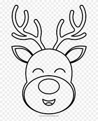 Edward julius berwind of philadelphia and new york. Rudolph Coloring Page Rudolph Face Black And White Clipart 3169298 Pikpng