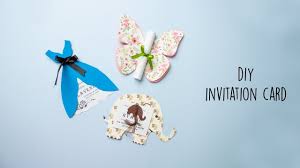 Make your own invitation cards with our online design tool, the fast and easy way to print custom invitation cards. 3 Easy Diy Invitation Cards Handmade Cards Paper Craft Youtube