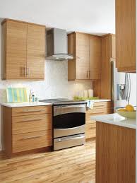 The Clean Lines And Modern Look Of Kitchen Craft S Summit Horizontal Bamboo Cabinets Allows The Bamboo Kitchen Cabinets Modern Kitchen Cabinets Modern Kitchen