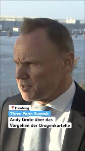 Three Ports Summit in Hamburg: Andy Grote über das Vorgehen der  Drogenkartelle
