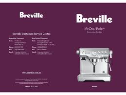 Breville coffee machine manual descale. Breville Dual Boiler Bes920 Instruction Booklet Pdf Download Manualslib