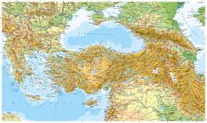 Geographie & bevölkerung der türkei. Diercke Weltatlas Kartenansicht Sudosteuropa Turkei Kaukasus Physische Karte 100849 90 1 1