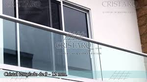 191 m2 de terreno 272 m2 de construcción 2 plantas: Barandales De Cristal Templado Y Acero Inoxidable Cristarq Com Youtube