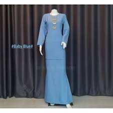 Warna baby blue ni admin paling suka.… Baju Kurung Moden Warna Baby Blue Price Promotion Jun 2021 Biggo Malaysia