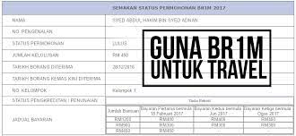 Dalam artikel ini kami akan menjelaskan secara terperinci mengenai tarikh dan peringkat pembayaran duit br1m 2017 mengikut kelompok dan kumpulan yang layak menerima duit brim ini. Guna Duit Br1m Untuk Travel