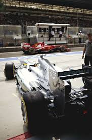 Silver Arrow Prancing Horse Formule 1 Voiture Voiture De Course Formule 1