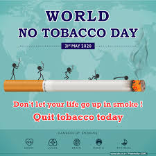 World no tobacco day is an initiative by the world health organization and is observed on may 31 every year. World No Tobacco Day 2020 Tobacco Addiction Is As Bad As Covid 19 Siddha Development Research And Consultancy Sdrc Enabling Social Change