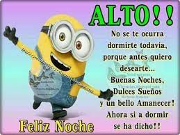 Feliz Noche Minions Minion Pictures Good Night
