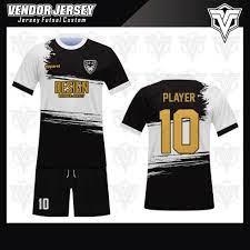 Set baju sepak bola desain baru 2021, baju seragam sepak bola pria cepat kering. Gambar Desain Baju Sepak Bola Klopdesain