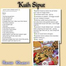 Mari cuba dan simpa untuk dijadikan panduan. Resepi Kuih Siput Azlina Ina