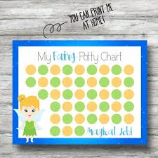 Printable Tinkerbell Potty Chart Instant Download