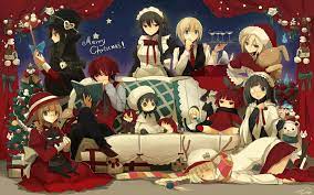 Anime Christmas Anime Wallpaper Christmas Wallpaper Hd