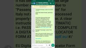 Upon successfully submitting the form, you will receive a confirmation email with a unique quick response while both the digital and printable version of the passenger locator form are currently being accepted, the printable version of. Weekly World Wide Travel Updates 24 06 2021 Youtube