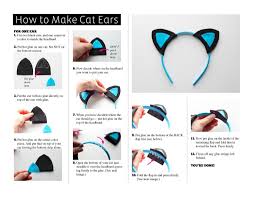 Whip These Up In About 30 Minutes This Cat Ear Headband Was Designed So Our Youth Group Could Make Several Of Them To Cat Ears Headband Diy Cat Ears Cat Ears