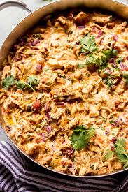 If you have less, bump up the protein with a handful of cashews. Quick Stove Top Creamy Shredded Chicken Little Broken
