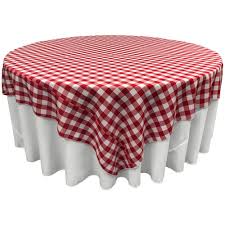 Black And White Checkered Tablecloth Walmart La Linen 72 In X 72 In White And Red Polyester Gingham Checkered Square Tablecloth White Red In 2020 White Round Tablecloths Tablecloth Sizes Checkered Tablecloth