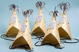 Diy New Year S Eve Party Hats Are A Fun Party Craft For Kids Of All Ages Nye 2013 New Year S Eve Hats New Years Eve Party New Years Party