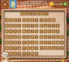 Word Cookies Persimmon 19 Answers Word Cookies Answers