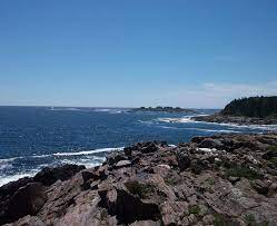 Devil's back trail area 26. Giant S Stairs Harpswell Maine