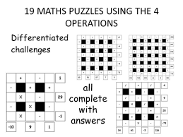Image result for maths puzzles