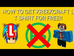 How To Get The Kreekcraft L T Shirt For Free Works 100 Youtube