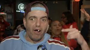 You Think This Guy and His Tooth are Leaving in the 9th Inning of a Playoff  Game to Beat Traffic?