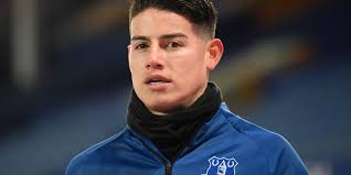 James Rodríguez es esperado este lunes en el Everton