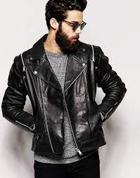 Asos Biker Jacket With Zip Off Sleeves At Asos Com Leather Jacket Biker Jacket Jackets