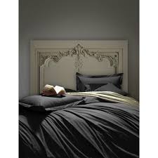 tete de lit boiserie haussmannienne grise 1 65m boiserie lit tete de lit