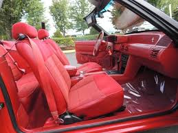 Image result for Bright Red 1992 Mustang