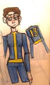I always thought the 10mm pistols/smg's missed out on being improved by a specific perk, as other weapons are by grunt and cowboy. Another Vault Dweller Drawing Classicfallout