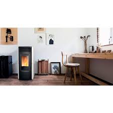 Stufa A Pellet Canalizzata Ravelli Vittoria 12 Kw
