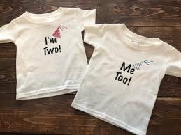 Twin Birthday Shirts For Adults Second Birthday Shirts For Twins I M Two Me Too Birthday Shirts Twin Birthday First Birthday Shirts