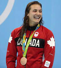 Canada's swim team was announced. Kylie Masse Windsor Public Library