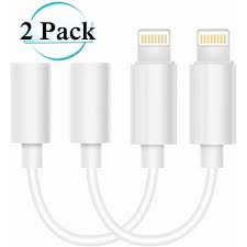 2 Pack Headphones Adapter Jack Lighting To 3 5mm Earbuds Adapter Aux Headphone Jack Adapter Compatible Iphone 11 11 Pro 11 Pro Max Ios 13 X Xr Xs Xs Max Iphone 7 7p 8 8p Walmart Com Walmart Com