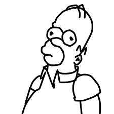 Desenho homer simpson feito no photoshop. How To Draw Homer Simpson Learn To Draw From Other Letsdrawit Players