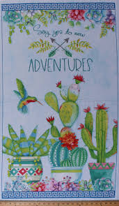 Cacti and succulent plants come in a variety of types, sizes, shapes, and colors. 24 X 44 Panel Cacti Cactus Plants Southwest Succulents In Pots Hummingbird Cotton Fabric Panel 1665 473 33828
