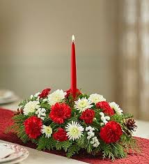 Send with a nice note. Traditional Christmas Centerpiece Small 1 800 Flowers Buy Online In Bermuda At Bermuda Desertcart Com Productid 10009896