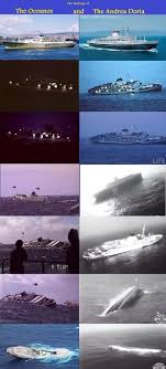 the oceanos vs the andrea doria