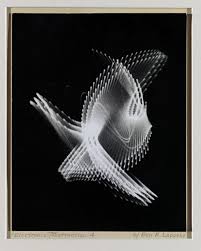 Likeafieldmouse Ben F Laposky Oscillons 1952 56 Computer Art Is Often Considered To Have Begun With Laposky S Oscilloscope Art Abstract Generative Art