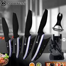 Shop for knife sets at cutlery and more. Buy 6 Piece Ceramic Knife Set With Block Kitchen Knife Holder 3 4 5 6 Ceramic Chef Knife With Black Blade Blade Handle P At Affordable Prices Free Shipping Real Reviews