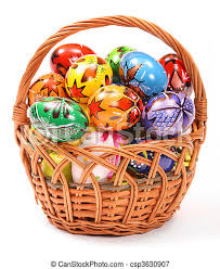 Télécharger 308 876 oeuf pâques images et photos. Panier Osier Oeufs Paques Colore Osier Couple Basket Oeufs Paques Canstock