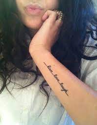 Tattoo Ideas Piccoli Side Arm Writing Tattoo Simple Lower Arm Tattoos Tattoo  On Side Wrist For