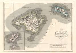 Mallorca is the largest of the balearic islands and covers over 3,500 sq. Islas Baleares Geographicus Rare Antique Maps