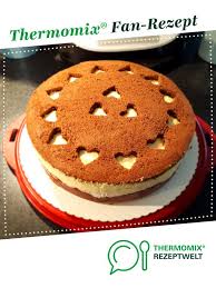 Eierlikor Kirsch Torte Rezept Backen Thermomix Kuchen Lebensmittel Essen
