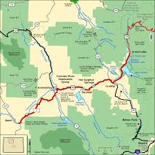 Colorado River Headwaters Byway Map America S Byways Road Trip To Colorado Byways Colorado Travel