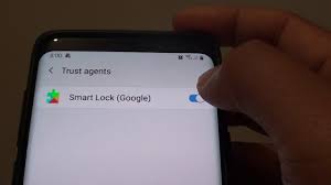 Samsung Galaxy S9 How To Enable Disable Google Smart Lock In Trust Agents Youtube
