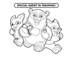 Special Agent Training In Special Agent Oso Coloring Page Download Print Online Coloring Pages F In 2020 Coloring Pages Online Coloring Pages Disney Coloring Pages