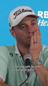 It’s always special when you do it with family. Justin Thomas talked about  what it meant to have his wife and daughters there today. #pgatour #progolf  #family