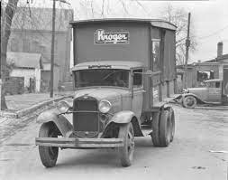 Some Old Trucks Historic Photos Of Louisville Kentucky And Environs Probably Kroger Delivery Truck Chevy Diesel
